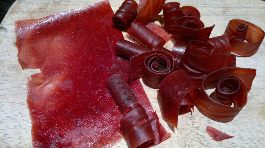 Wild fruit leathers