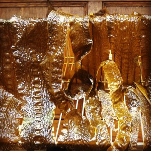 Sugar kelp drying for scottish dashi