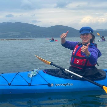 gemma kayaking